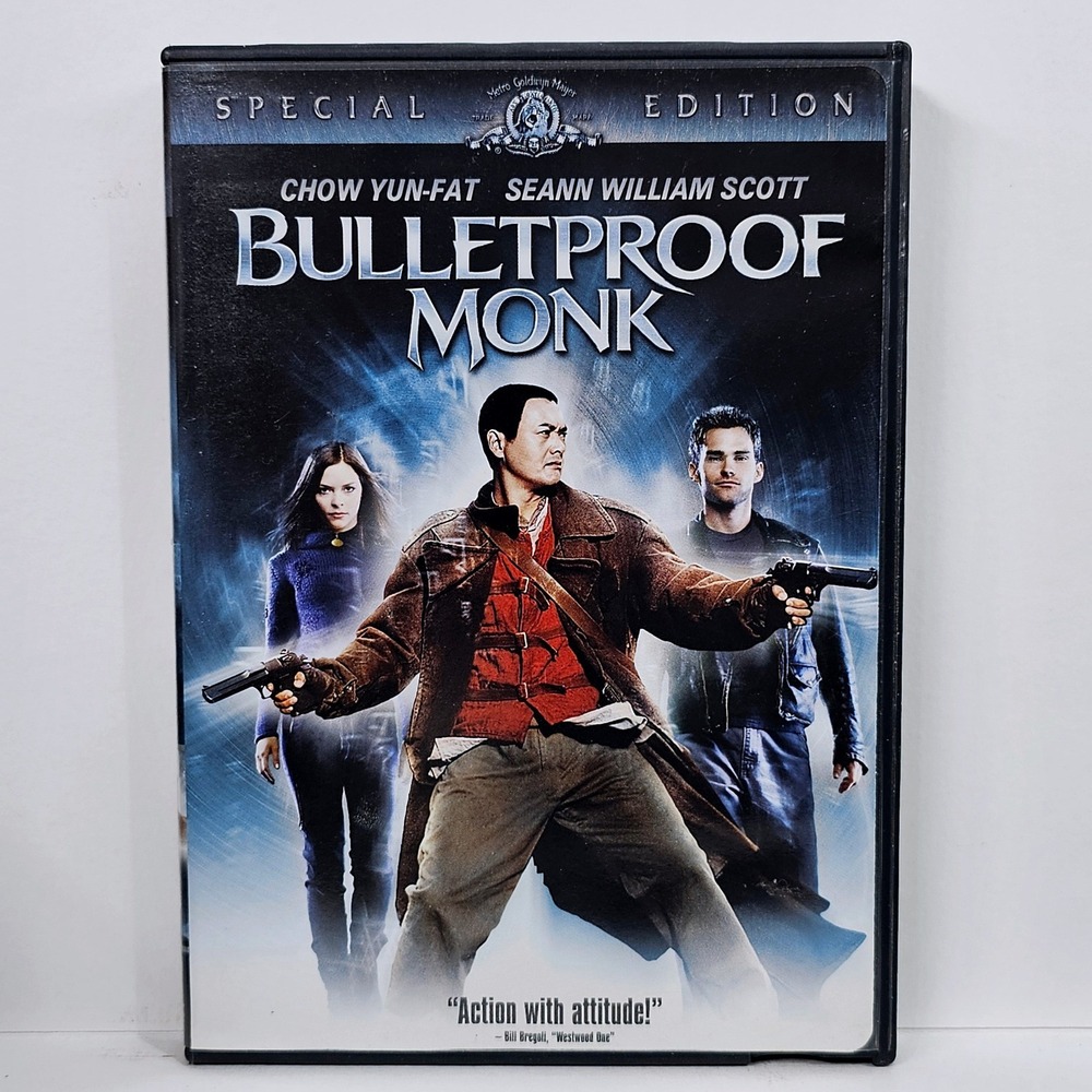 MGM Bulletproof‎ Monk Special Edition DVD Chow Yun Fat Action Martial Arts 2003